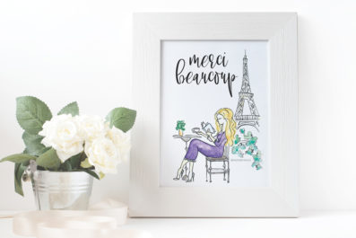 Sophia_Merci_Paris by Paige-Paris Illustration