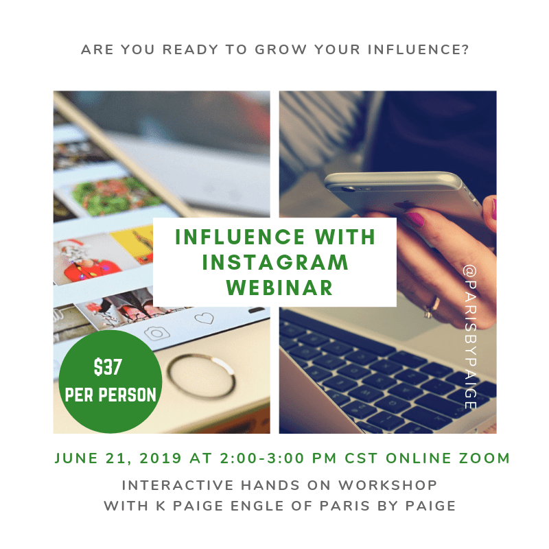 Instagram Webinar-June 2019-K Paige Engle
