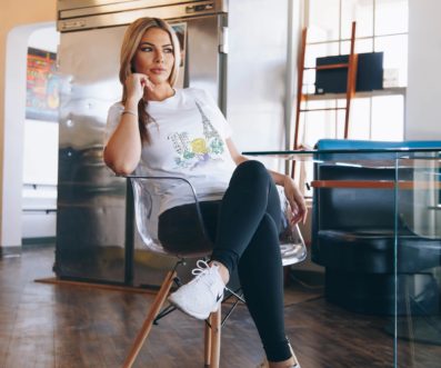 sophia t-shirt-Paris by Paige